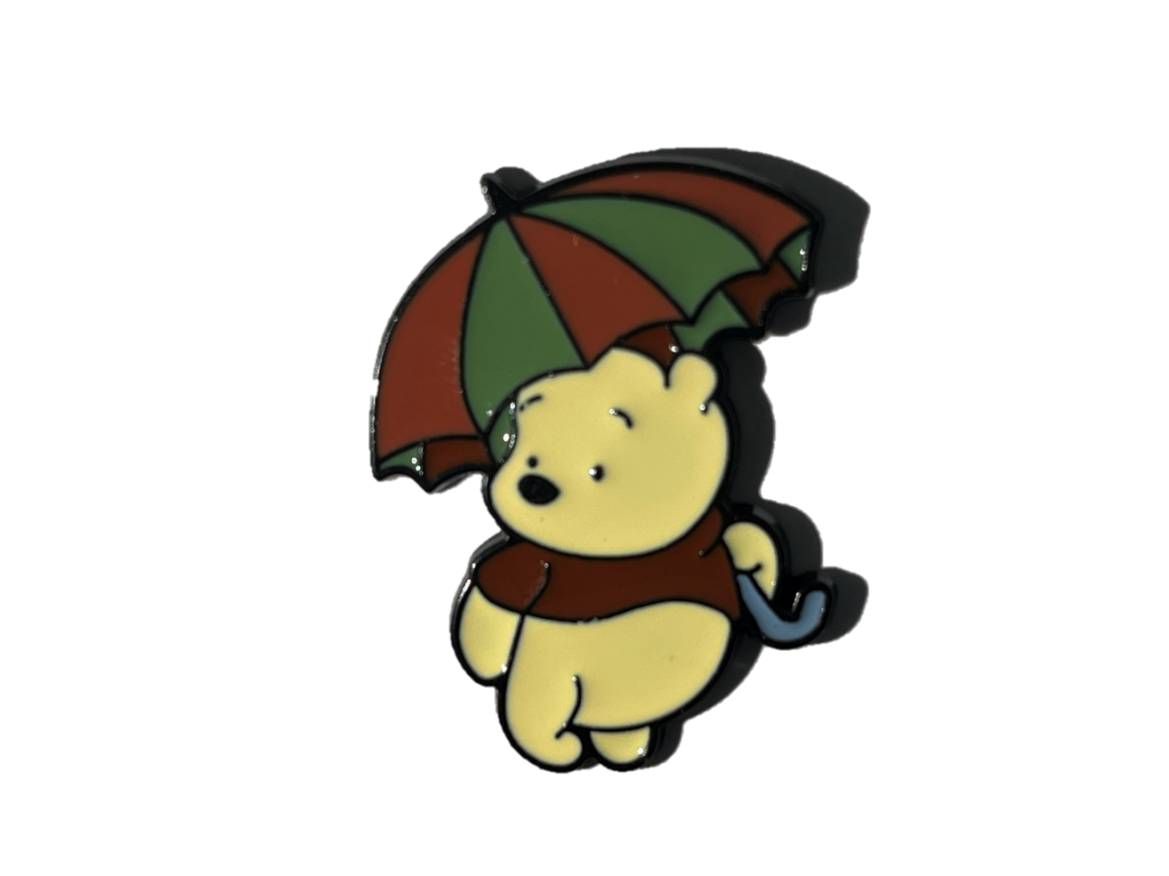 Winnie Pooh con sombrilla